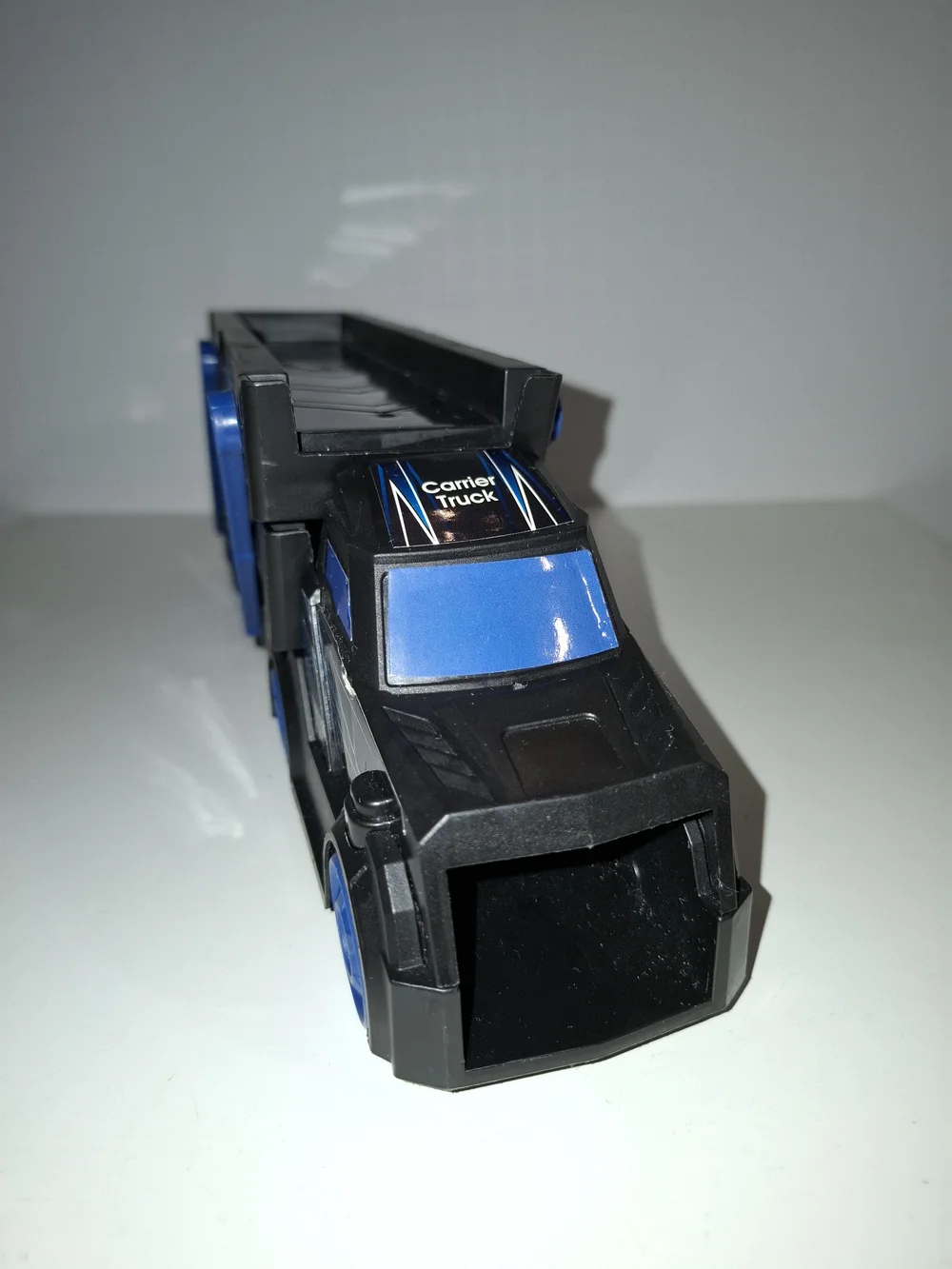Misco Toys Multi-Function Black and Blue Toy Car Carrier Truck